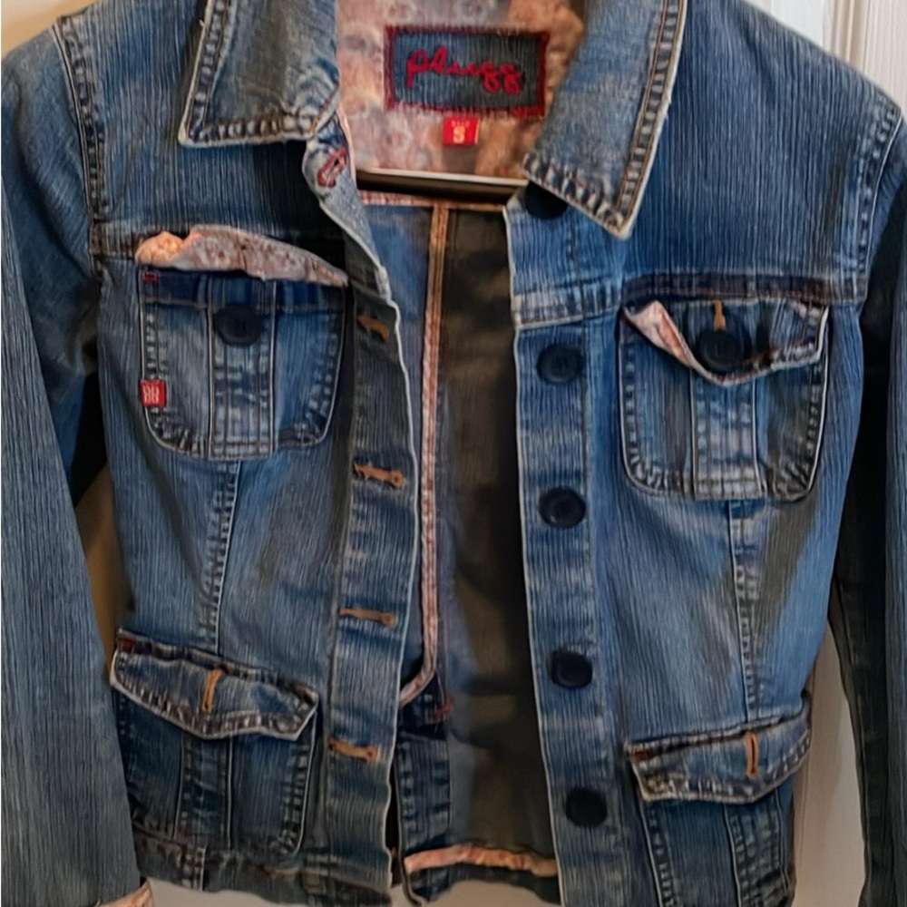 Distressed Blue Denim Jacket
